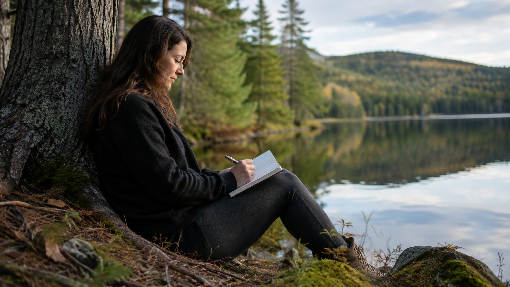 journaling in nature