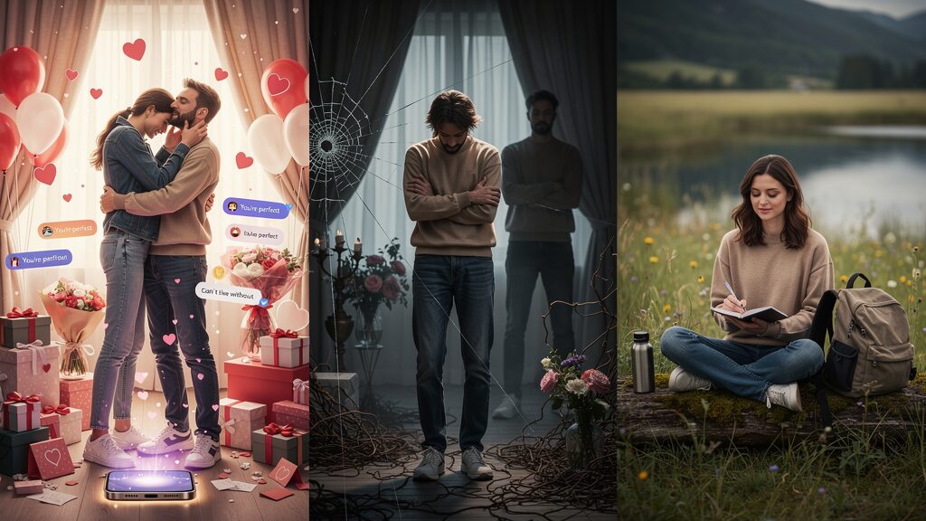 phases of love bombing